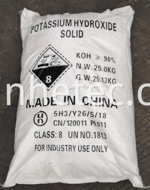 Potassium Hydroxide Lye Solid Flake 90